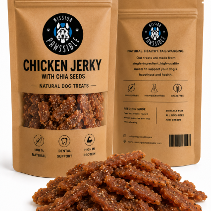 Chicken Jerky with Chia Seeds 100 g