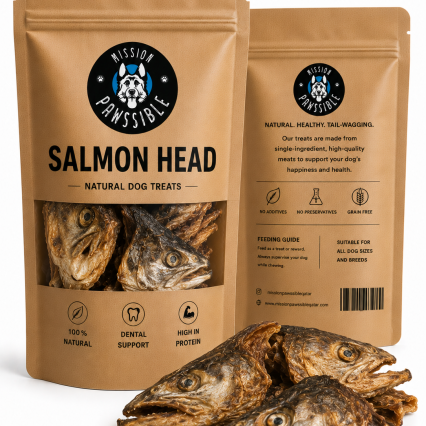 Salmon Head 2 halves